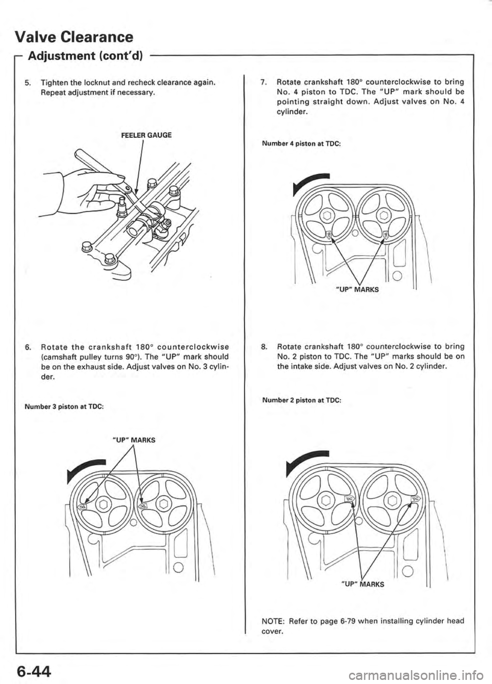ACURA INTEGRA 1998  Service Repair Manual 