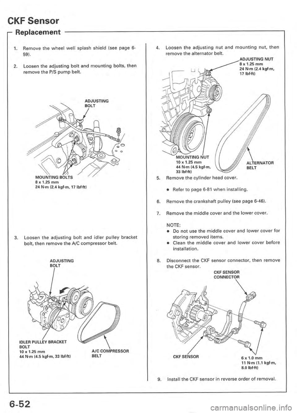 ACURA INTEGRA 1998  Service Repair Manual 