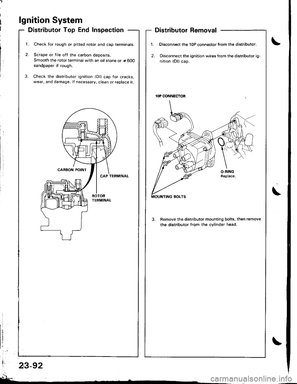 ACURA INTEGRA 1998  Service Repair Manual 