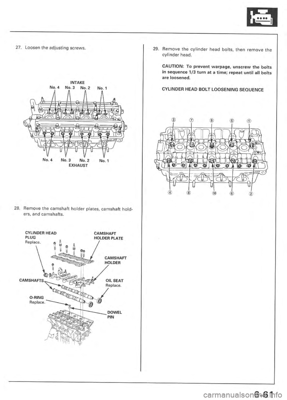 ACURA INTEGRA 1998  Service Repair Manual 