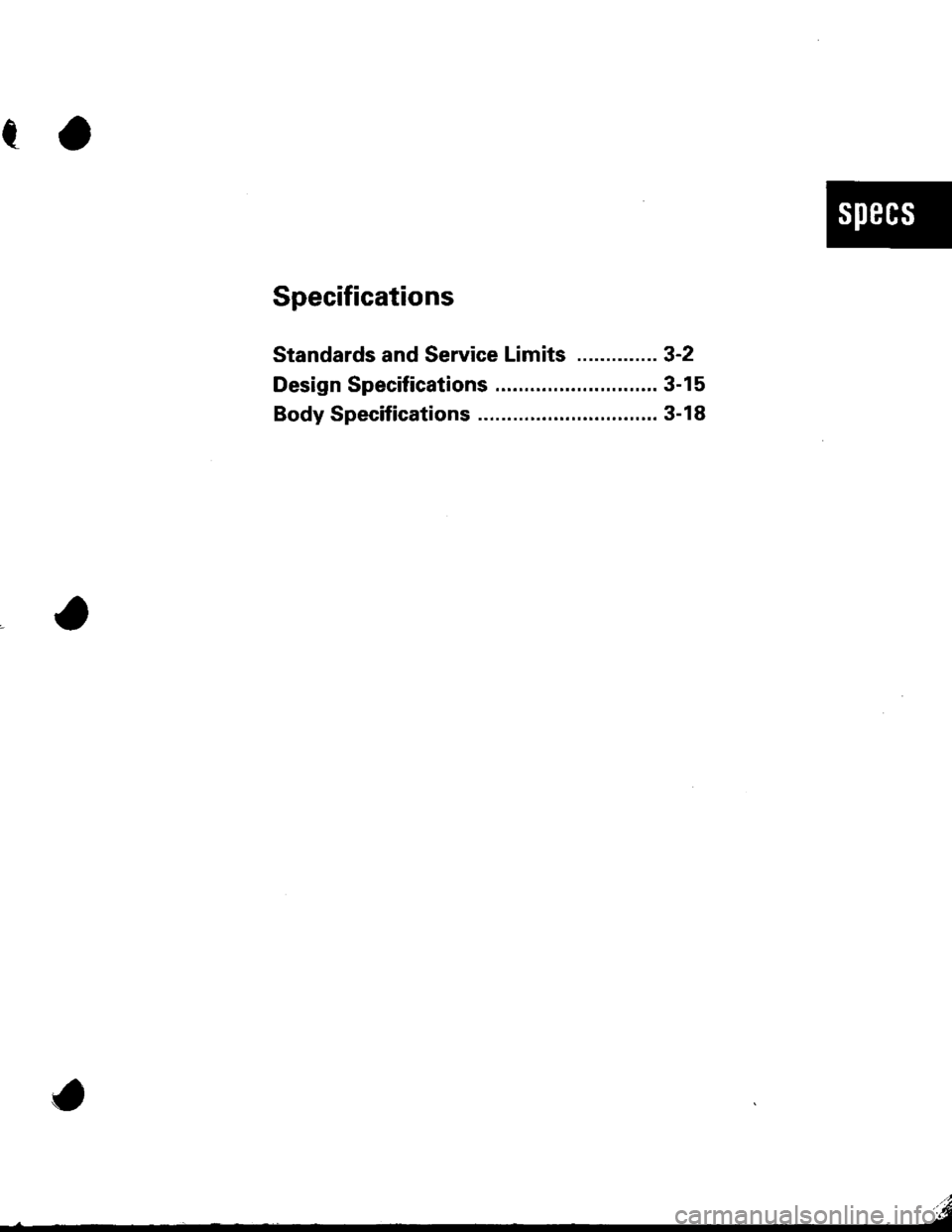 ACURA INTEGRA 1998  Service Repair Manual 