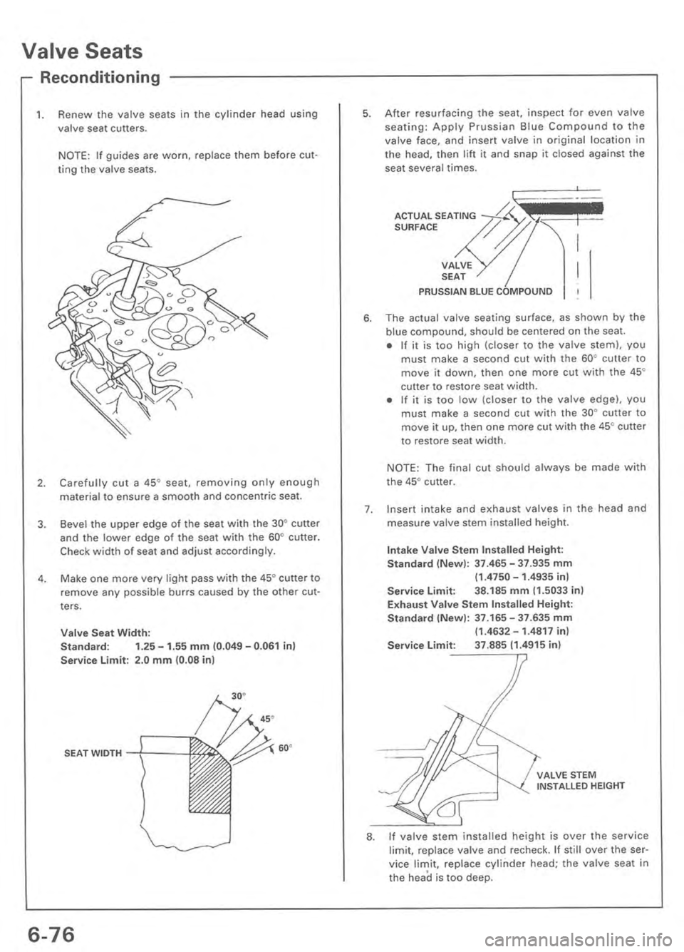 ACURA INTEGRA 1998  Service Repair Manual 