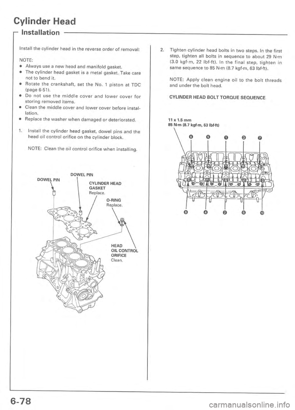 ACURA INTEGRA 1998  Service Repair Manual 