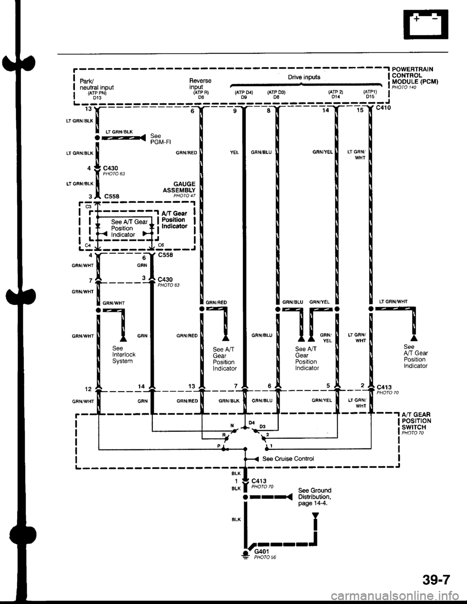 ACURA INTEGRA 1998  Service Repair Manual .I POWERTRAIN
!1it1g,,,"",,, n"J,:"" &!fr3tl[Eb"rI ireuiar input inpq1 -l
i *ts5- 6r"F) ( r$o4) (AT&Do) Sf.a $lut Il------- --------J
fiF4H{:{
ffi$l 
Il lI
if """1 """"."[f, 1"".""ilfi **[l
see I