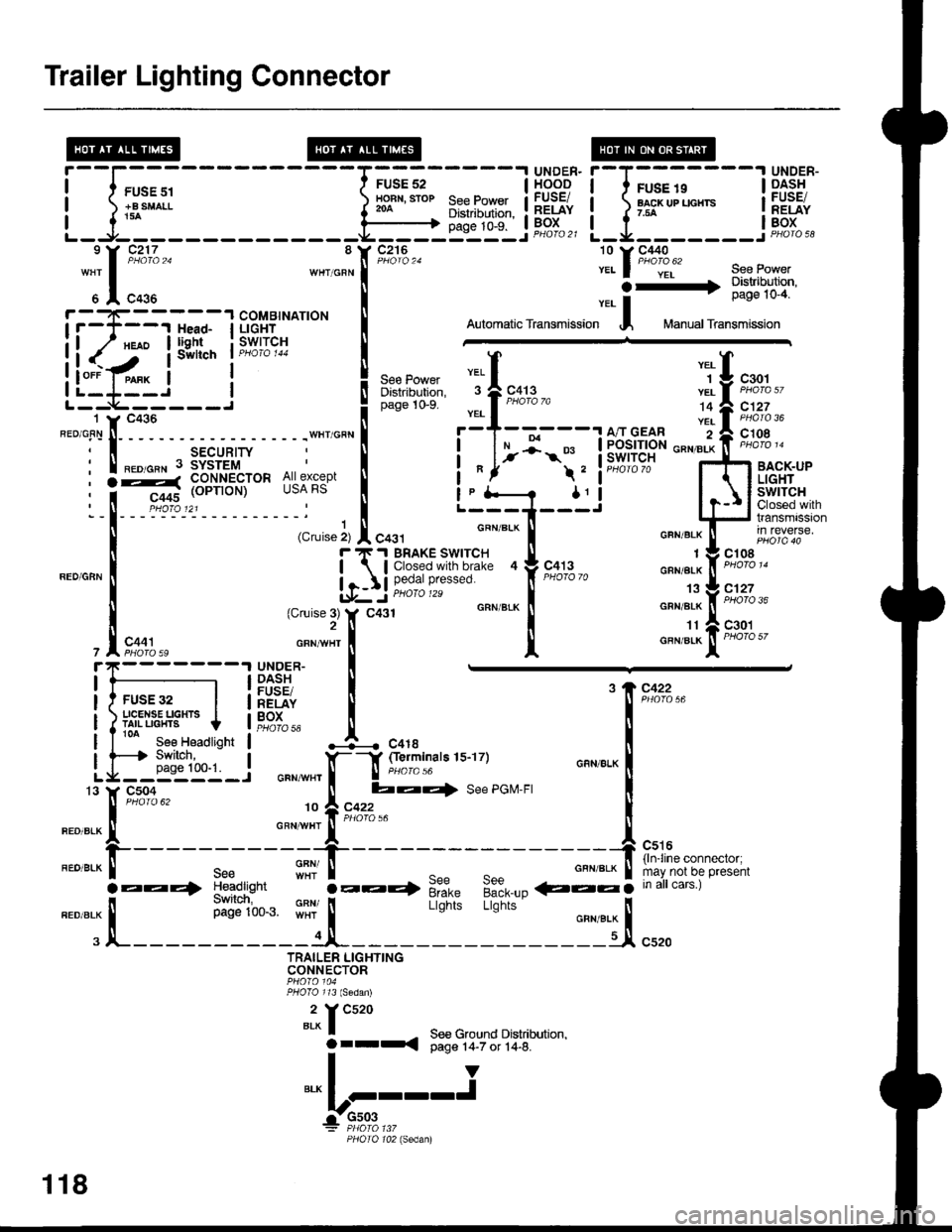 ACURA INTEGRA 1998 Service Repair Manual Trailer Lighting Connector
rl;:
H***
, J " o, "otoo
; -
l-
- - - - - -
iiiJnlw
,i%*,*:l Y* | L-i+--.r tdl##i*
I (c,uise ir I 6a31- ..._ -....__::"
*-
| ."u ", * [ in reverse.
u iti!ms..:yI ACURA INTEGRA 1998 Service Repair Manual Trailer Lighting Connector
rl;:
H***
, J " o, "otoo
; -
l-
- - - - - -
iiiJnlw
,i%*,*:l Y* | L-i+--.r tdl##i*
I (c,uise ir I 6a31- ..._ -....__::"
*-
| ."u ", * [ in reverse.
u iti!ms..:yI