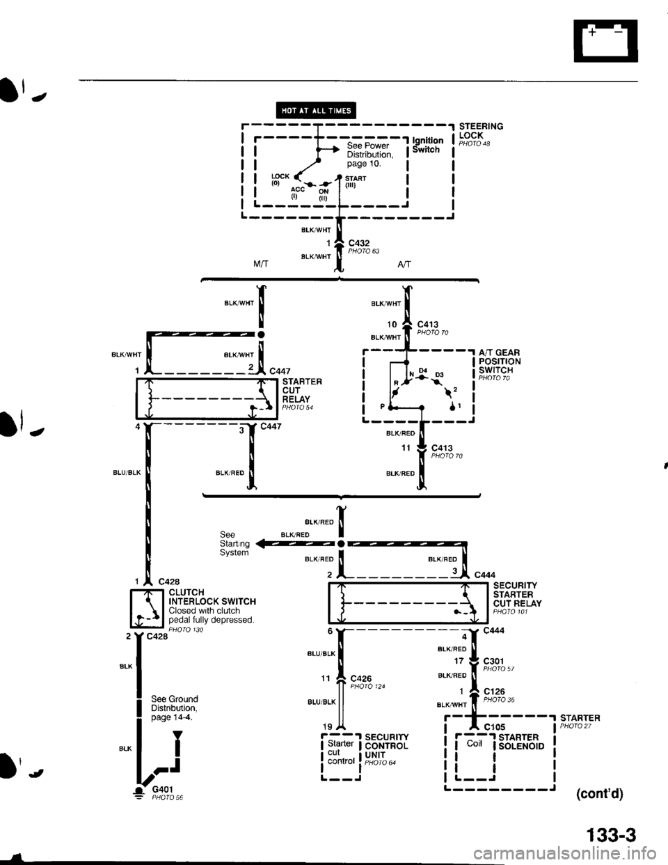 ACURA INTEGRA 1998  Service Repair Manual J
r-----T-
I r----T--"-==-1 lgnition
| | f--r i[!,iii[ir" lswncn
| | -/ Pase 10 lI I !gcK < , sraRr I!!3"-.:^.*--1tli" | |l l tf" p* l" | |I L----J!L----.1 |
T---------erxrwur It li9,o:,2",
M/r BLK 