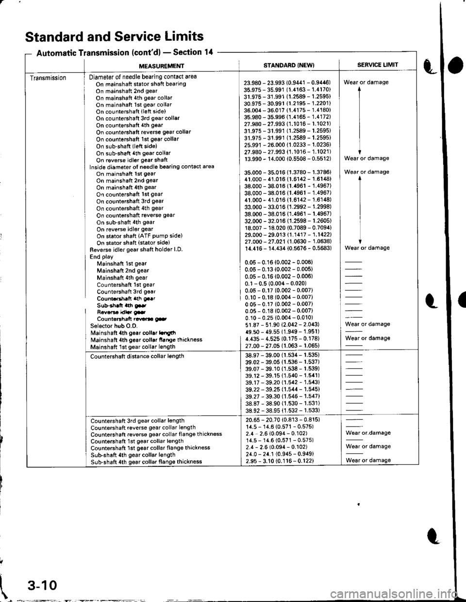 ACURA INTEGRA 1998  Service Repair Manual 