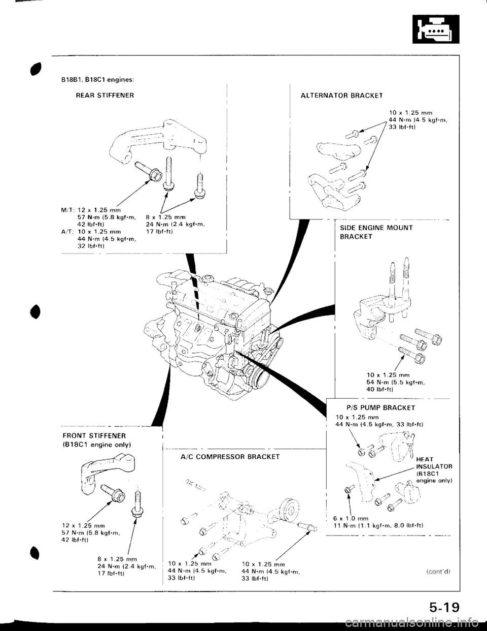 ACURA INTEGRA 1998  Service Repair Manual 