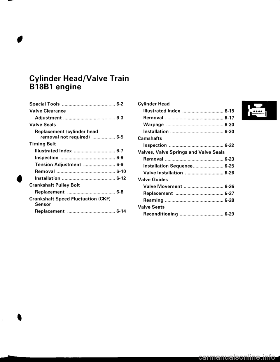 ACURA INTEGRA 1998  Service Repair Manual 