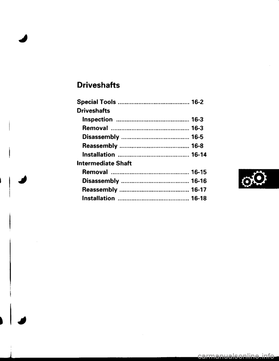 ACURA INTEGRA 1998  Service Repair Manual ) 