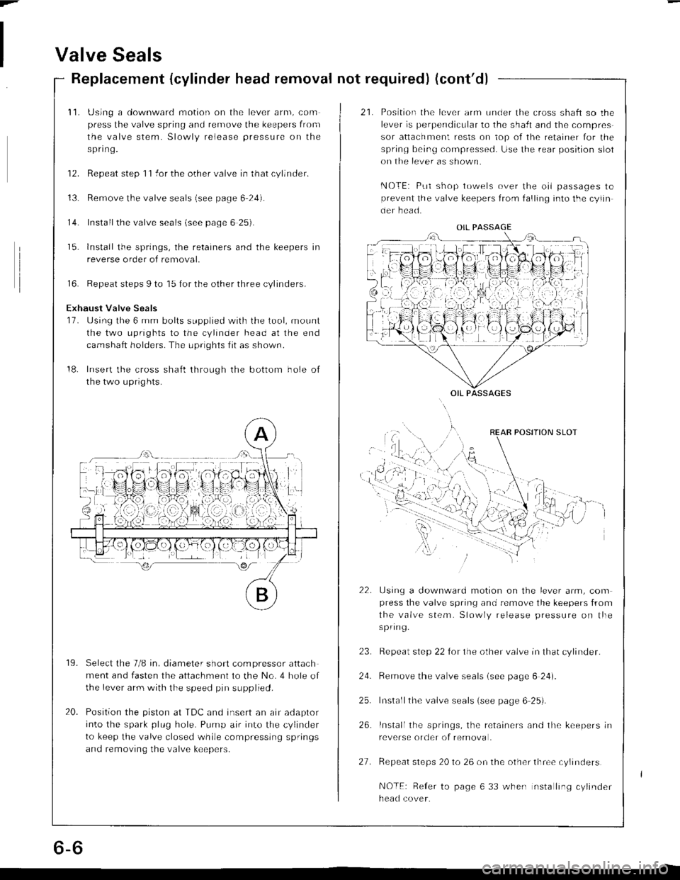 ACURA INTEGRA 1998  Service Repair Manual 