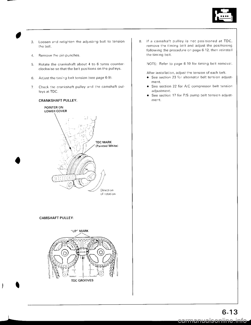 ACURA INTEGRA 1998  Service Repair Manual 