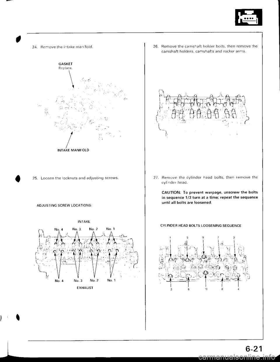 ACURA INTEGRA 1998  Service Repair Manual 