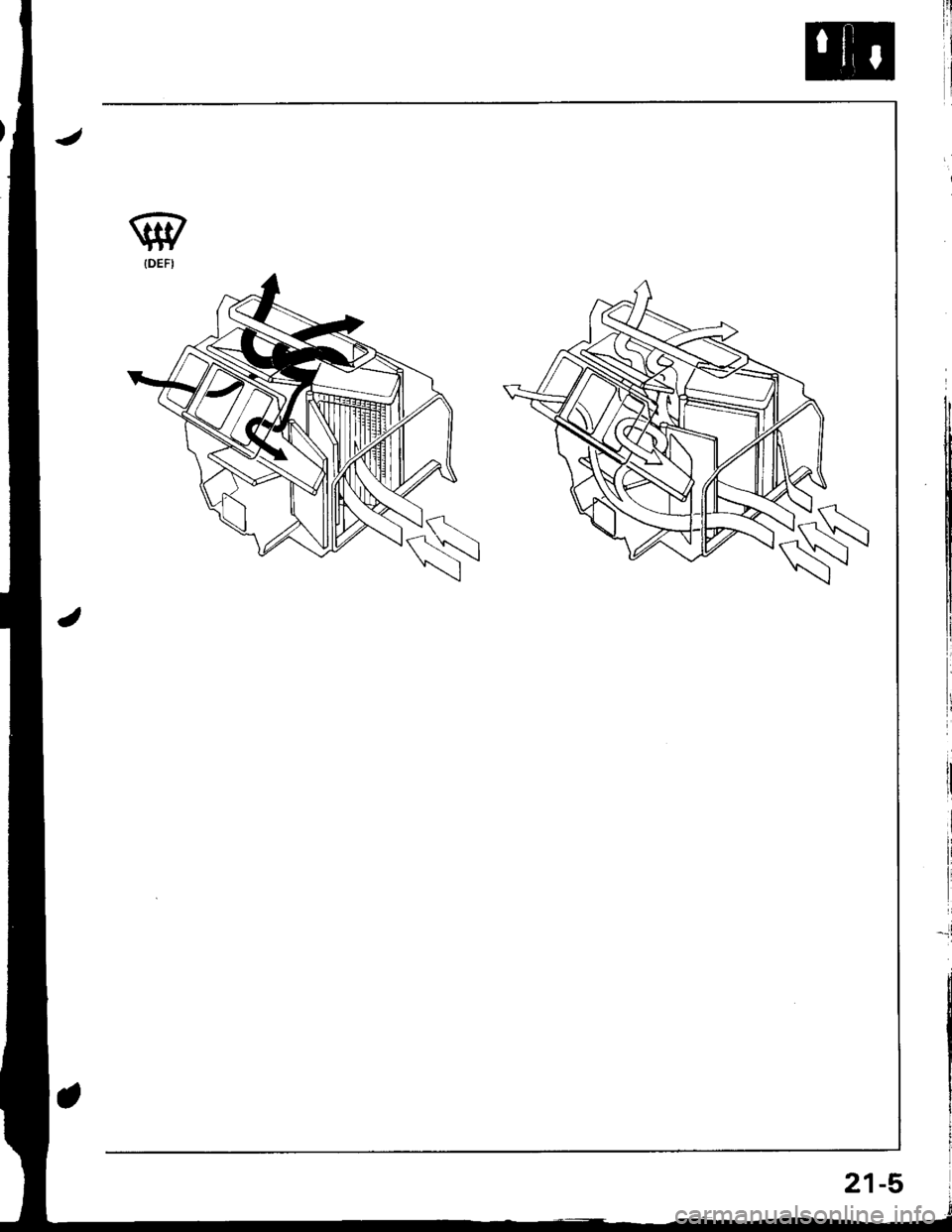 ACURA INTEGRA 1998  Service Repair Manual w
{DEFI
21-5 