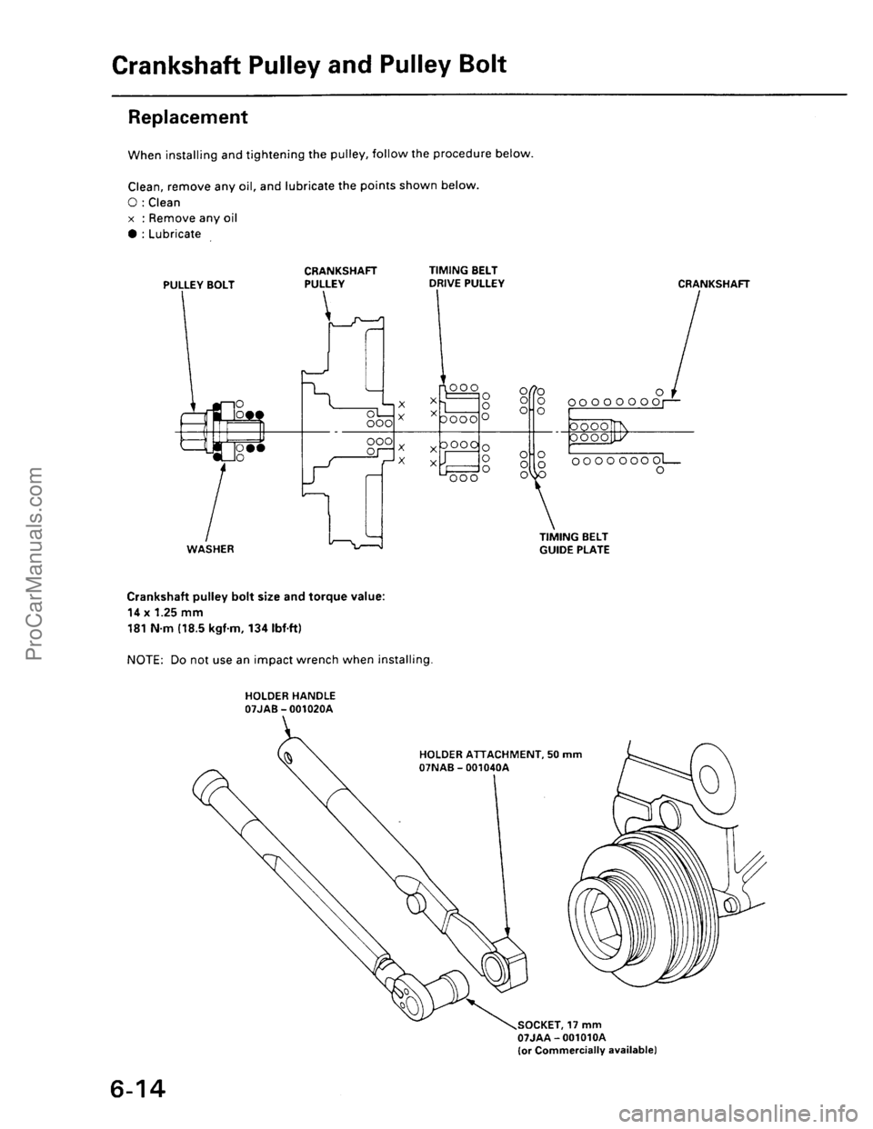 ACURA INTEGRA 1990  Service Repair Manual ProCarManuals.com 