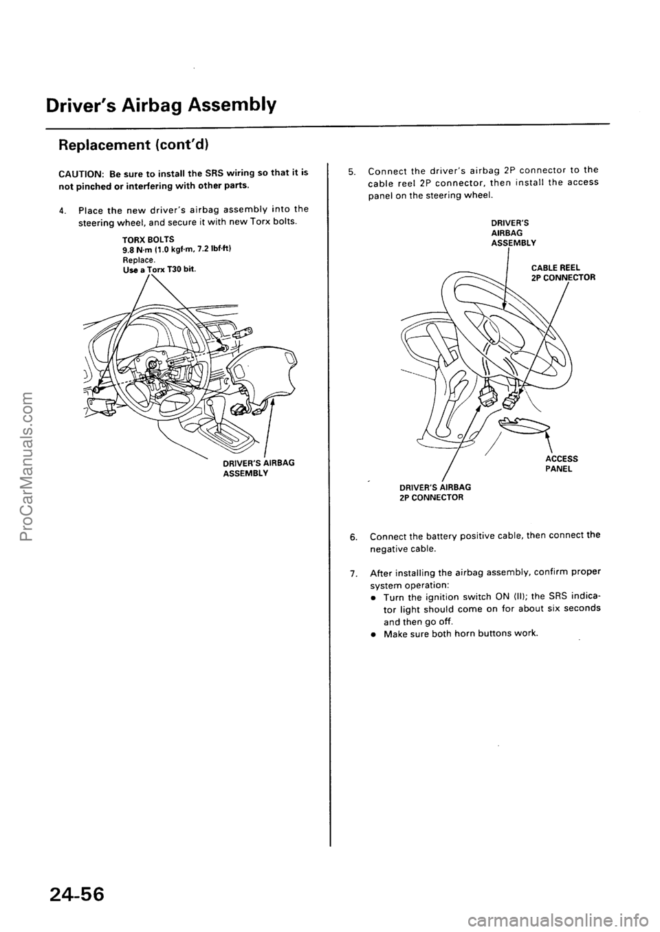 ACURA INTEGRA 1990  Service Repair Manual ProCarManuals.com 