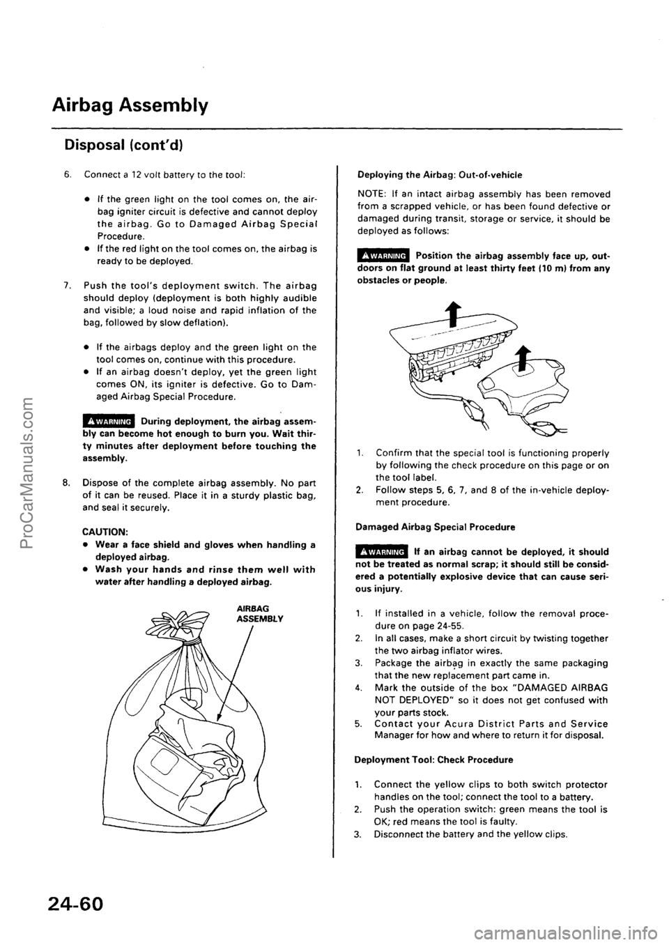 ACURA INTEGRA 1990  Service Repair Manual ProCarManuals.com 