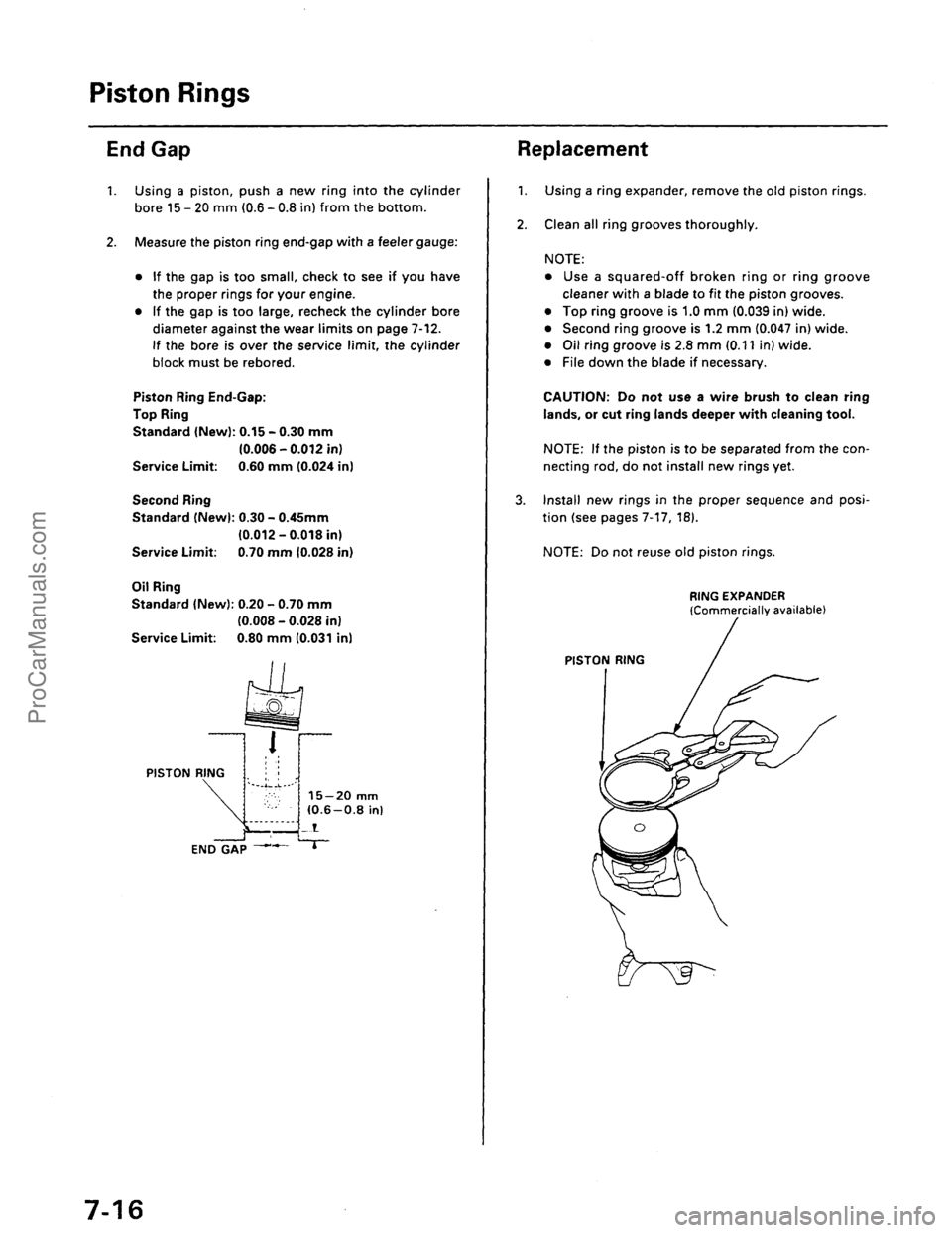 ACURA INTEGRA 1990  Service Repair Manual ProCarManuals.com 