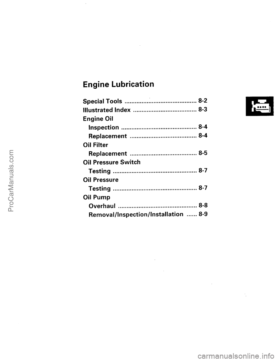 ACURA INTEGRA 1990  Service Repair Manual ProCarManuals.com 