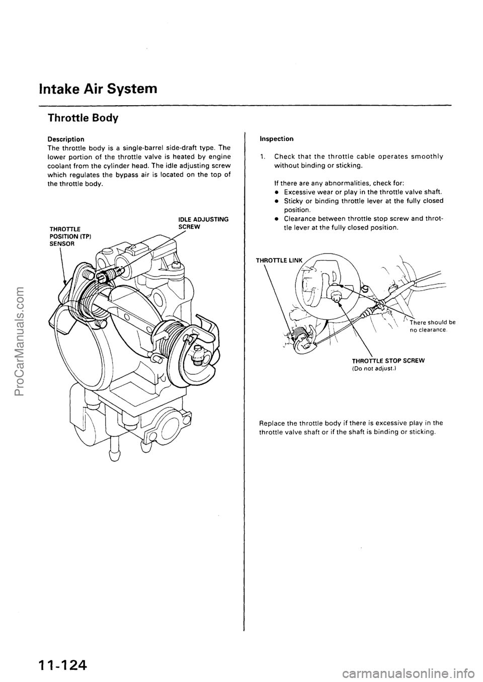 ACURA INTEGRA 1990  Service Repair Manual ProCarManuals.com 