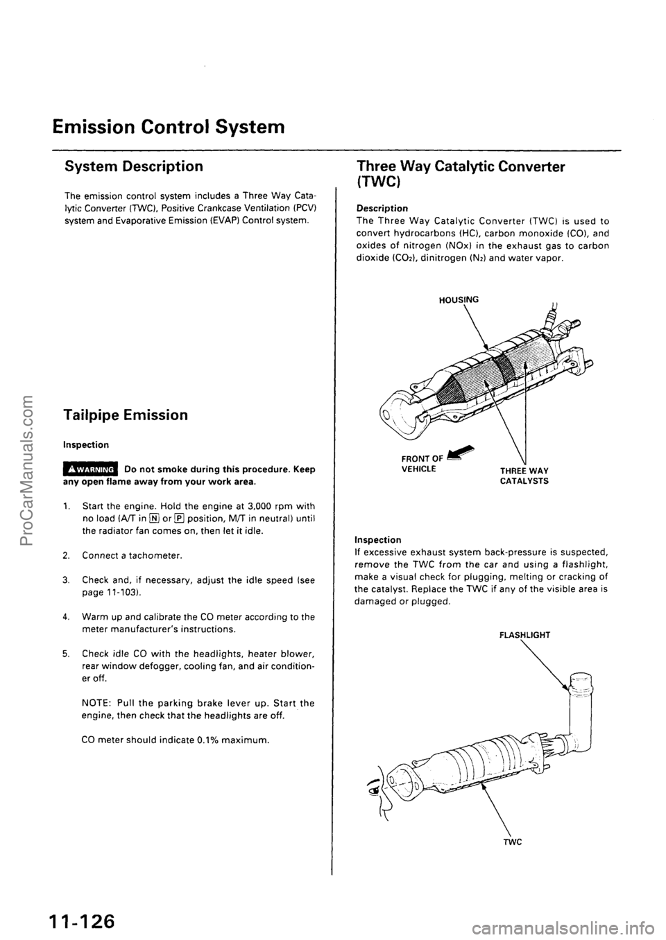ACURA INTEGRA 1990  Service Repair Manual ProCarManuals.com 