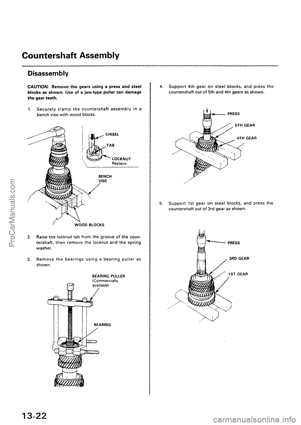 ACURA INTEGRA 1990  Service Repair Manual ProCarManuals.com 
