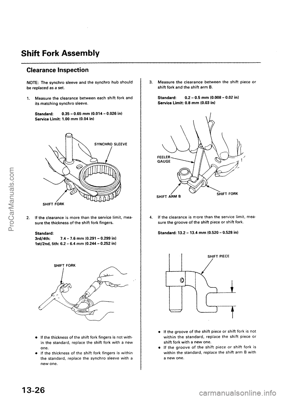 ACURA INTEGRA 1990  Service Repair Manual ProCarManuals.com 