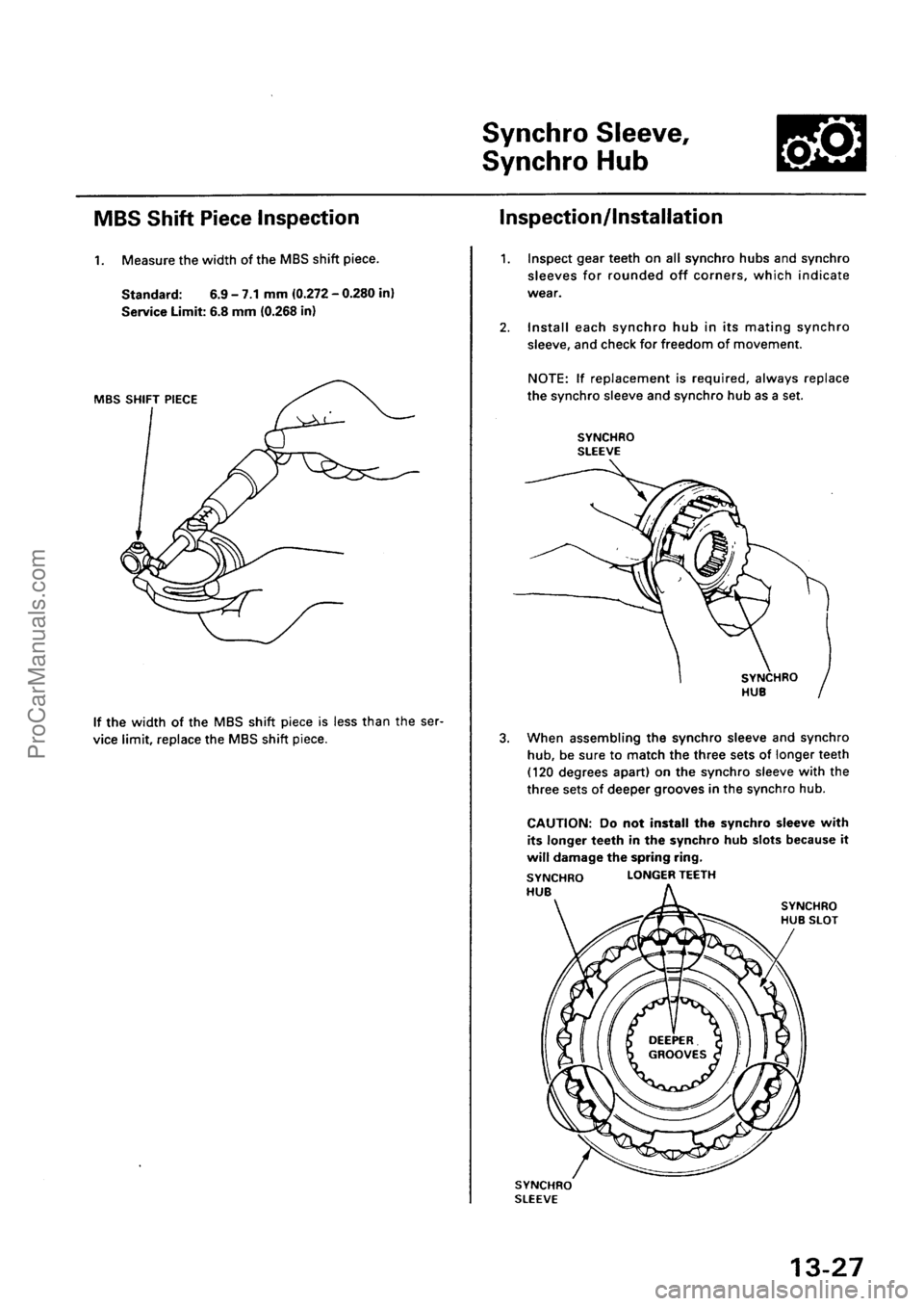 ACURA INTEGRA 1990  Service Repair Manual ProCarManuals.com 