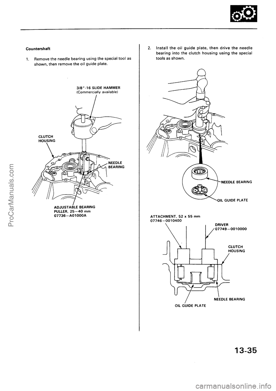 ACURA INTEGRA 1990  Service Repair Manual ProCarManuals.com 