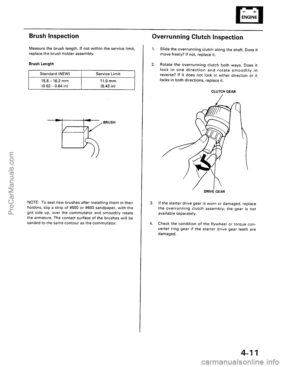 ACURA INTEGRA 1990  Service Repair Manual ProCarManuals.com 