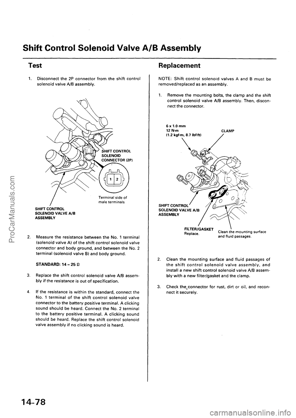 ACURA INTEGRA 1990  Service Repair Manual ProCarManuals.com 