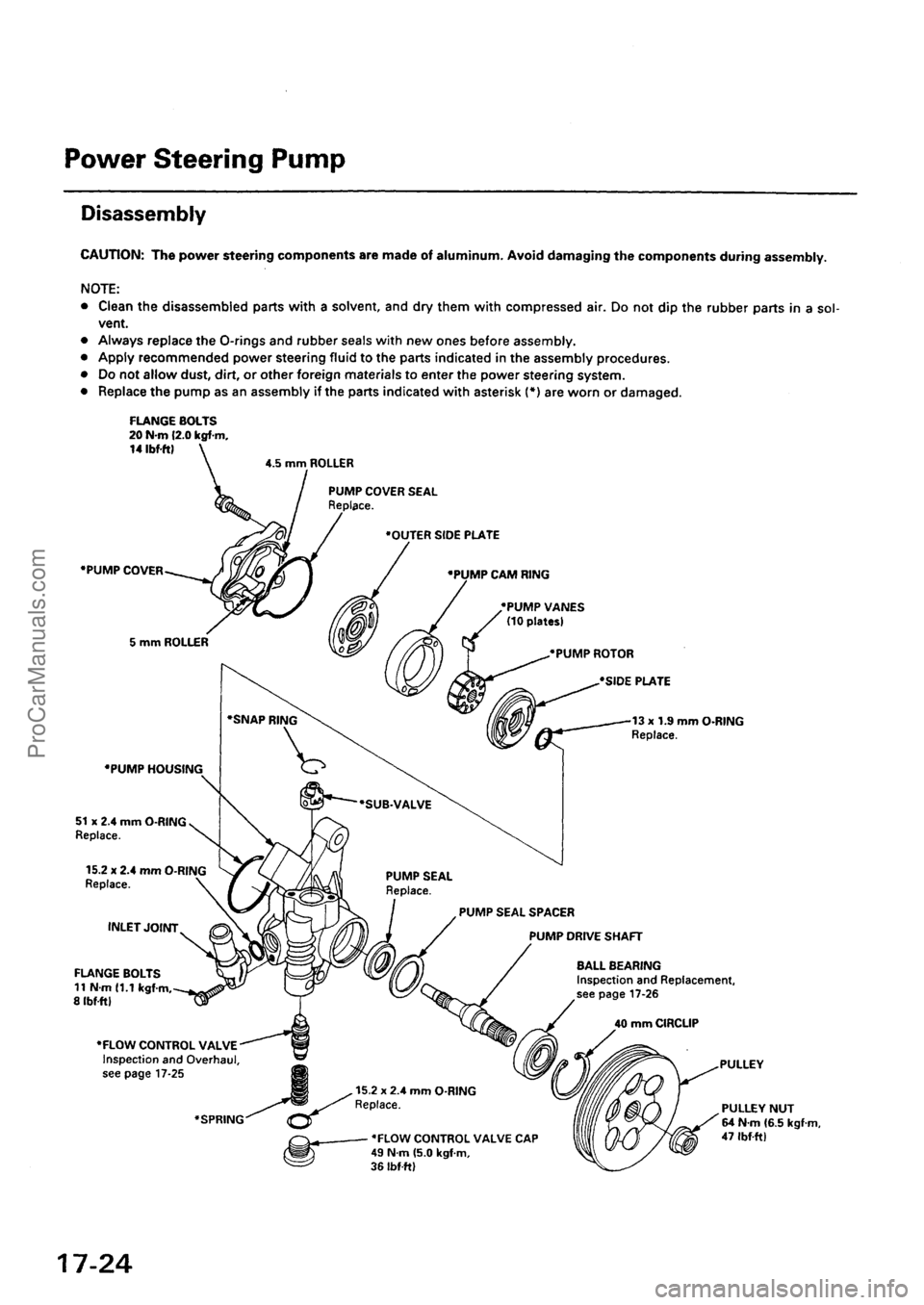 ACURA INTEGRA 1990  Service Repair Manual ProCarManuals.com 