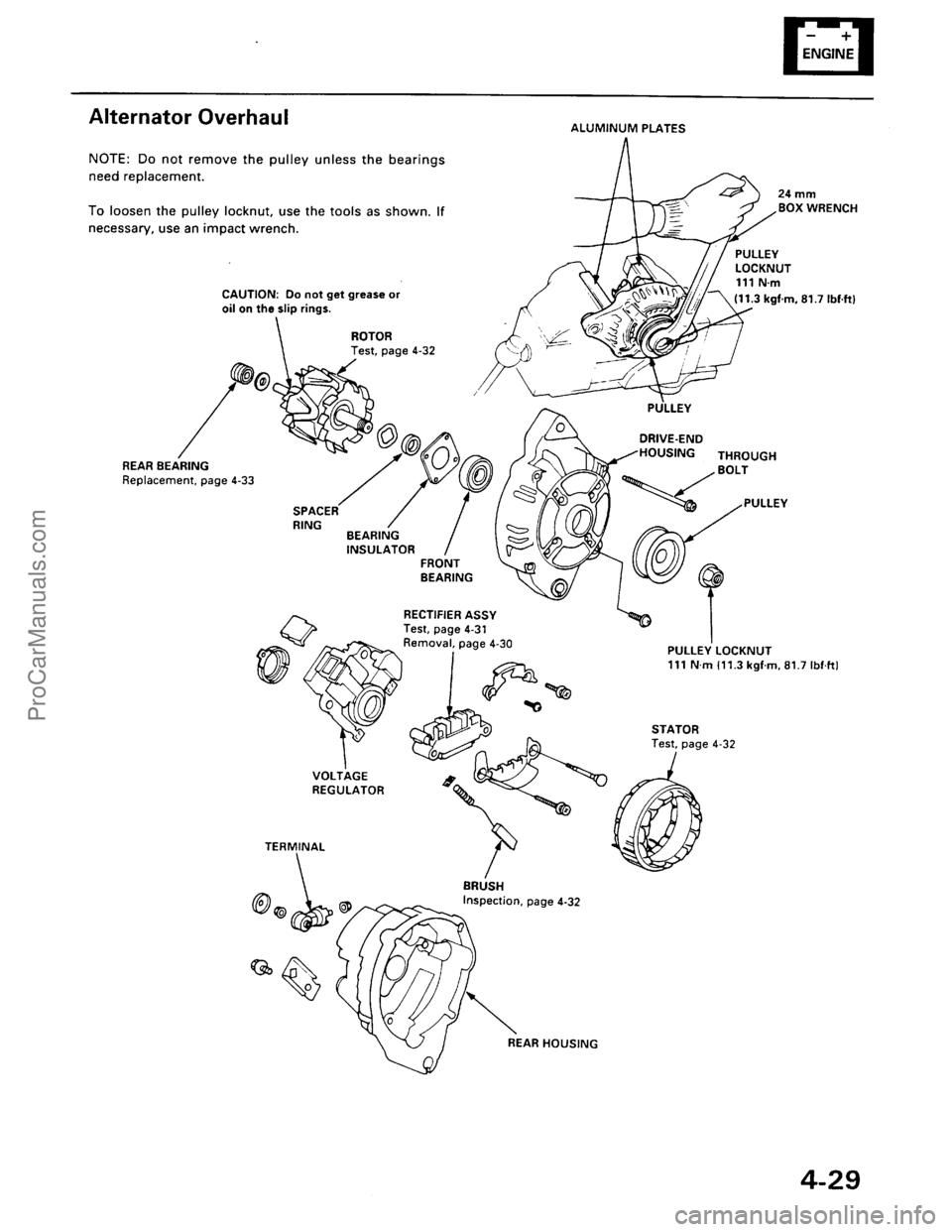 ACURA INTEGRA 1990  Service Repair Manual ProCarManuals.com 