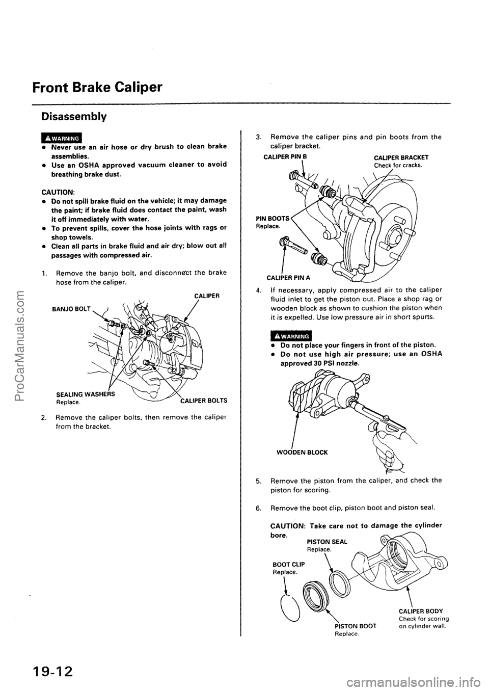 ACURA INTEGRA 1990  Service Repair Manual ProCarManuals.com 