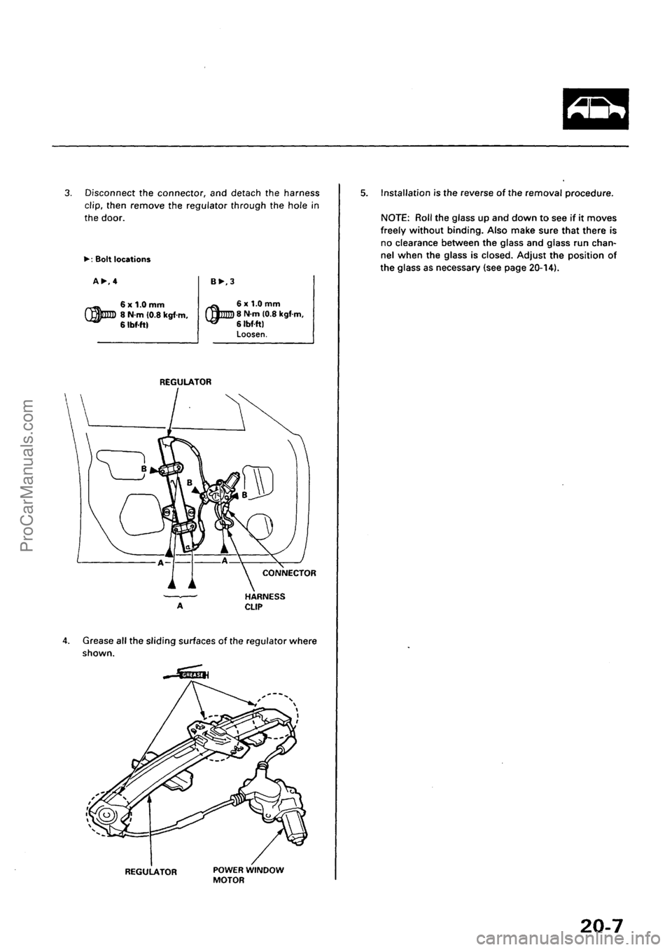 ACURA INTEGRA 1990  Service Repair Manual ProCarManuals.com 