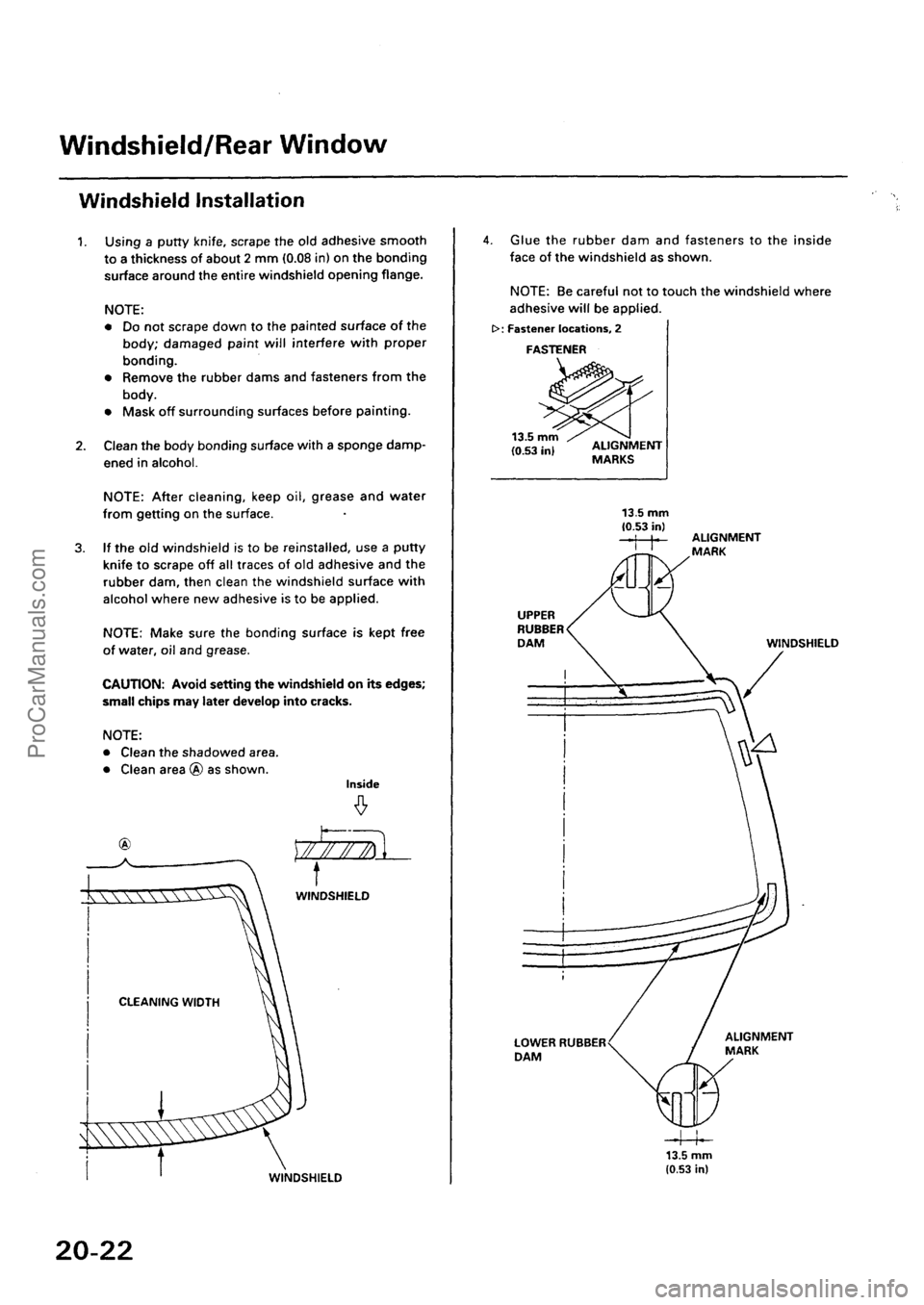 ACURA INTEGRA 1990  Service Repair Manual ProCarManuals.com 