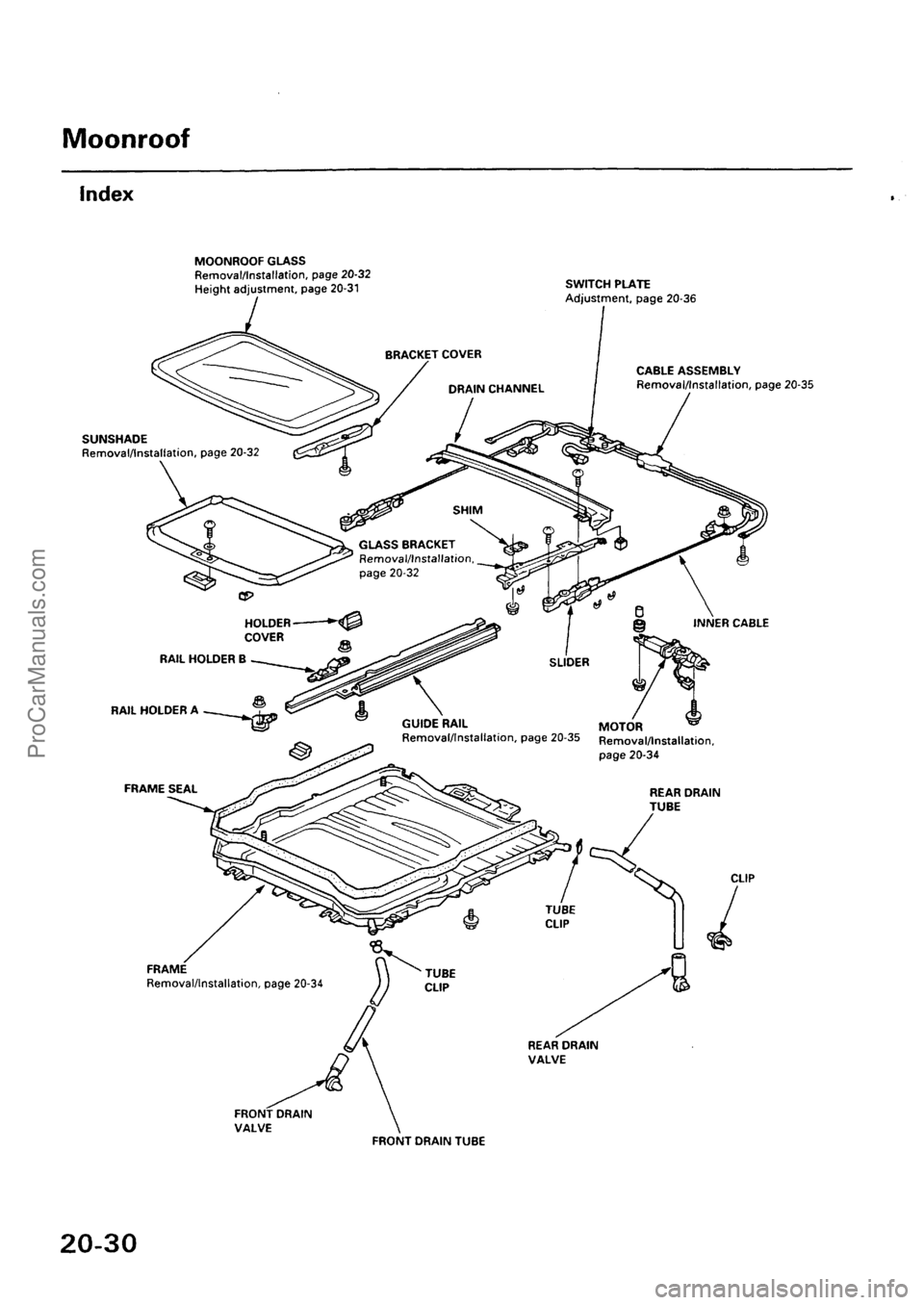 ACURA INTEGRA 1990  Service Repair Manual ProCarManuals.com 