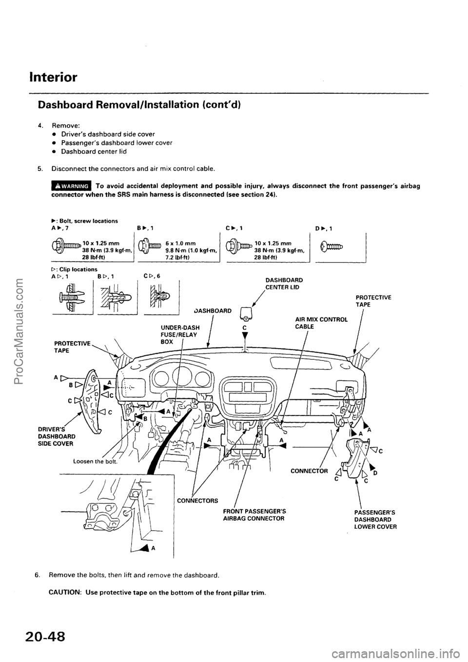 ACURA INTEGRA 1990  Service Repair Manual ProCarManuals.com 