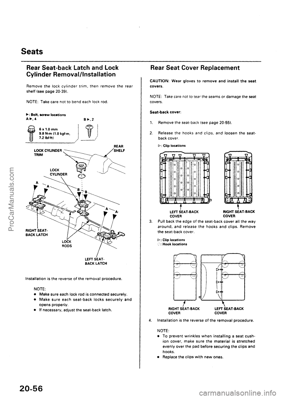 ACURA INTEGRA 1990  Service Repair Manual ProCarManuals.com 