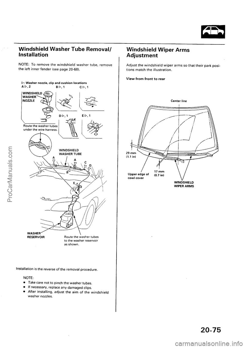 ACURA INTEGRA 1990  Service Repair Manual ProCarManuals.com 