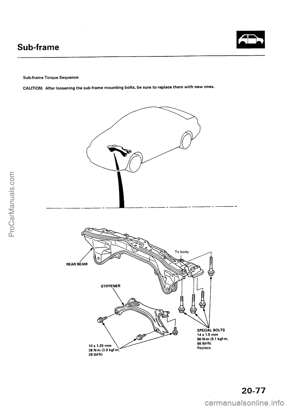ACURA INTEGRA 1990  Service Repair Manual ProCarManuals.com 