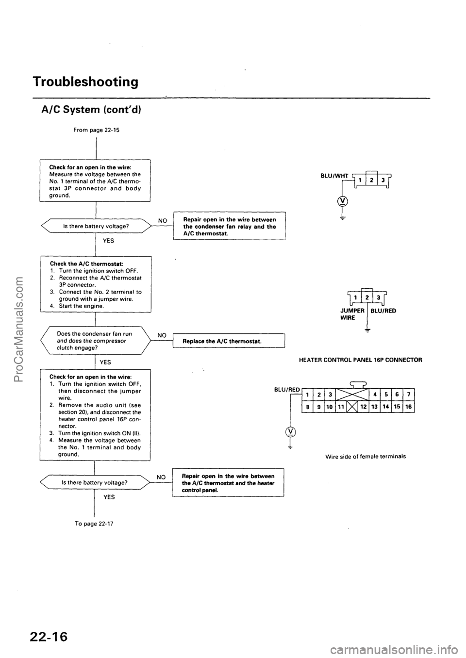 ACURA INTEGRA 1990  Service Repair Manual ProCarManuals.com 