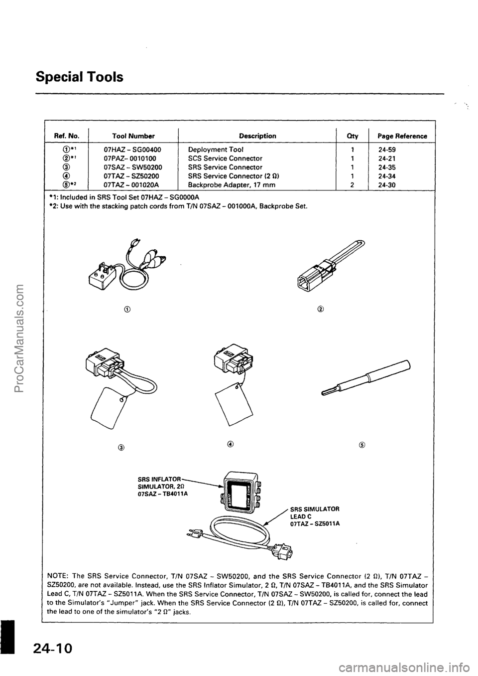 ACURA INTEGRA 1990  Service Repair Manual ProCarManuals.com 