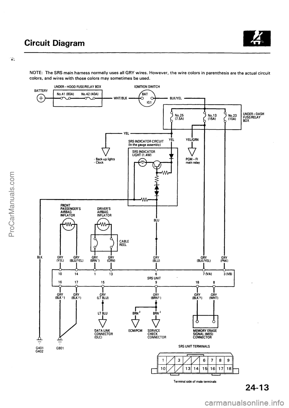 ACURA INTEGRA 1990  Service Repair Manual ProCarManuals.com 