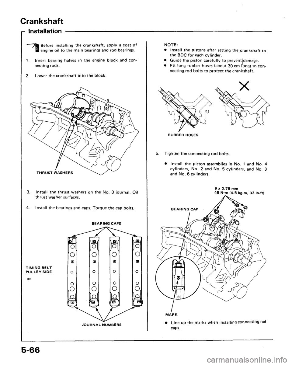 ACURA LEGEND 1988  Service Repair Manual 