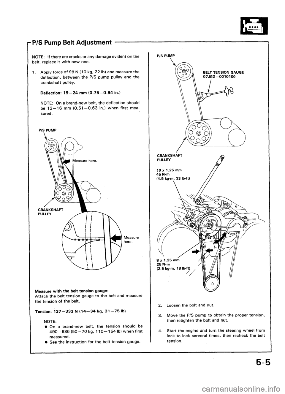 ACURA LEGEND 1988  Service Repair Manual 