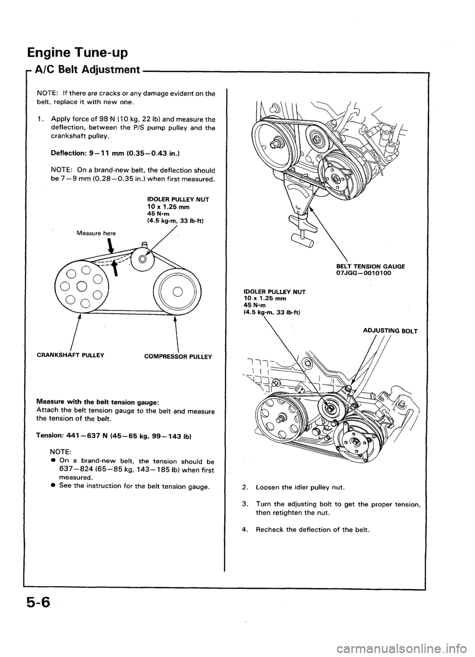 ACURA LEGEND 1988  Service Repair Manual 