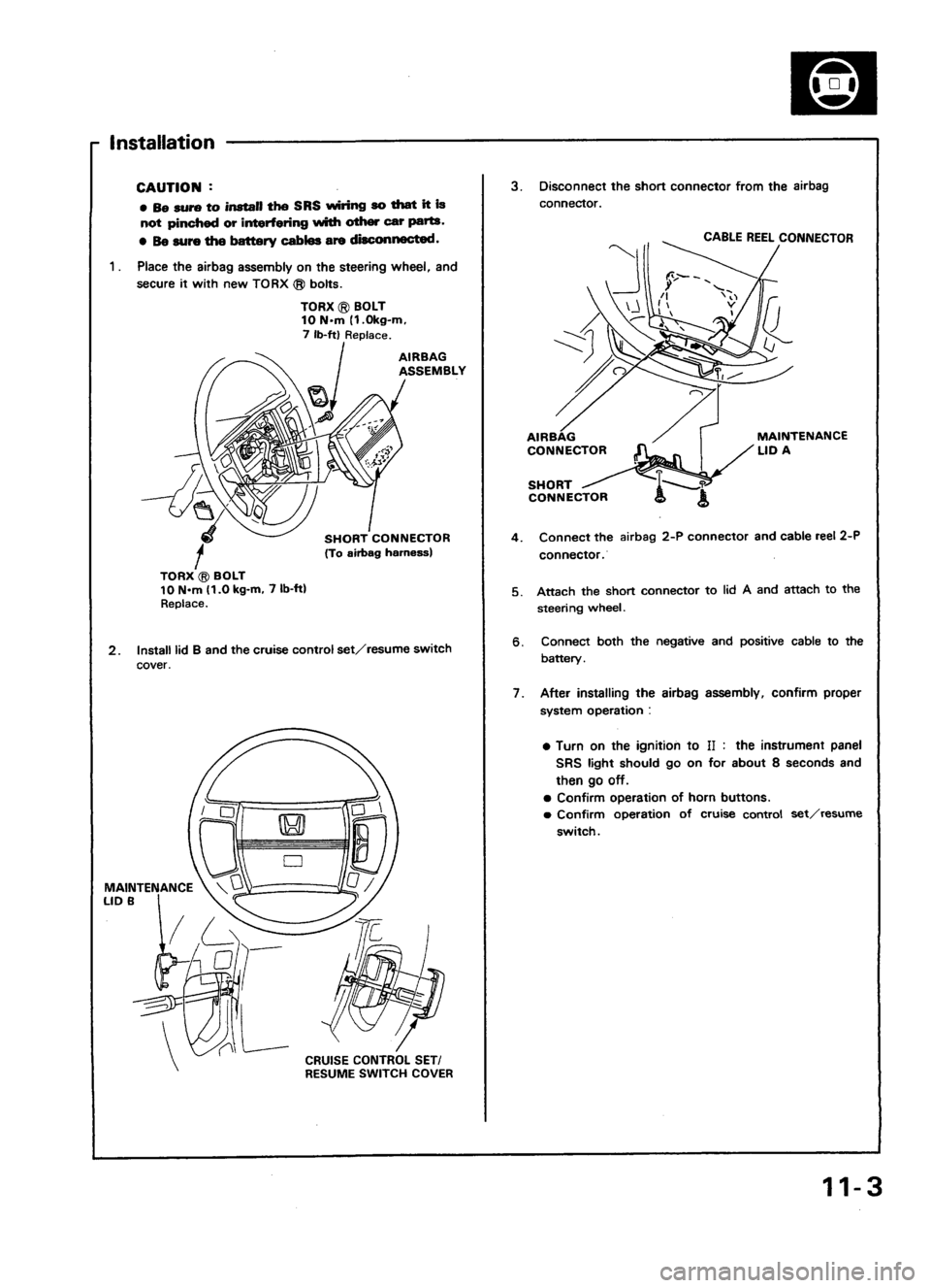 ACURA LEGEND 1998  Service Repair Manual 