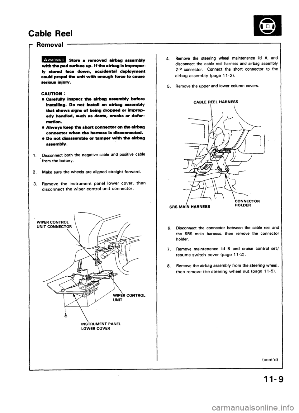 ACURA LEGEND 1998  Service Repair Manual 