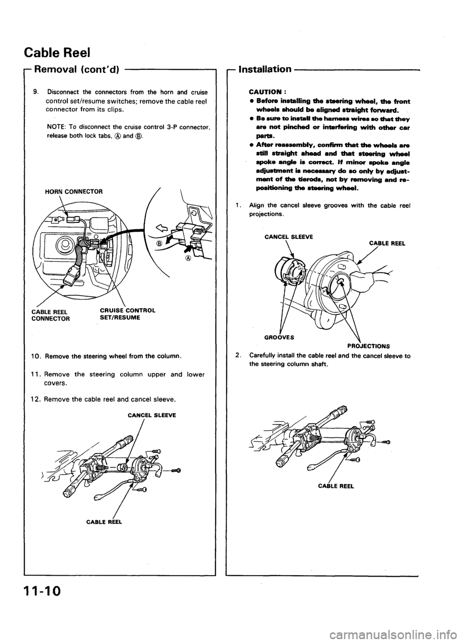 ACURA LEGEND 1998  Service Repair Manual 